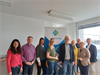 Das Team von komobile, der Geschäftsführerin und Bürgermeisterinnen und Bürgermeister der LEADER-Region Flachgau-Nord